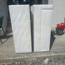 King size storage divan and pine headboard Image 3