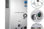 6L Gas Propane Instant Tankless Hot Water Heater Boiler