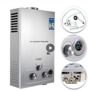 6L Gas Propane Instant Tankless Hot Water Heater Boiler