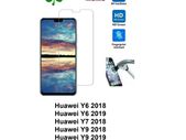 Premium Tempered Glass For Huawei Y6 2018/ Y6 2019/Y7 2018 /Y9 2018/ Y9 2019 Screen Protector Film Guard