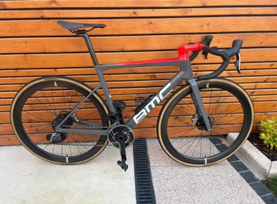 Bmc Teammachine Slr01  Sram Red Etap Axs Enve 45