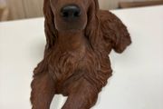 Vintage Sandicast Large Irish Setter Figurine - Dog Statue