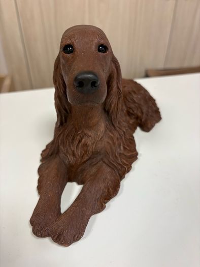Vintage Sandicast Large Irish Setter Figurine - Dog Statue