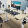 Electric Standing Desk Height Adjustable 120 x 60 cm Image 8
