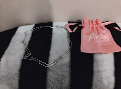 silver chain new in bag