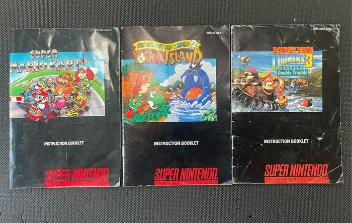 SNES Manuals / Instructions (Price for all)