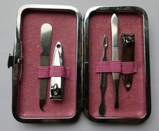 Nail Clipper Nail File Cuticle Manicure Pedicure Set