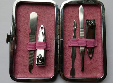 Nail Clipper Nail File Cuticle Manicure Pedicure Set