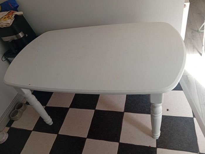 White Table