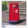 65 Litre Topsy Litter Bin Image 4