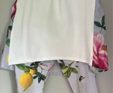 Ted Baker baby Girls white top with butterfly and floral detail at the back & matching leggings Age 18-24 months EUC