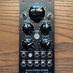 Erica Synths Black Stereo Reverb eurorack module