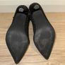 Stunning rhinestone black sock heeled boots UK6/39 Image 8