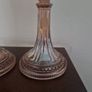 carnival glass candleholders Image 3