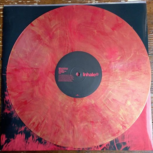 Inhaler Open Wide RED MARBLE vinyl