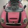 Pink Mini Cooper S Ride On Car Image 2
