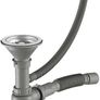 Sink with Siphon 38 x 38 cm - Built-in Steel Sink - Stainless Steel Sink with Tap Hole Image 8