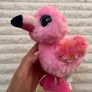 Aurora Yoohoo and Friends Pinkee Flamingo Plush approx. 15 cm. (without legs) Used Please see photos Image 2