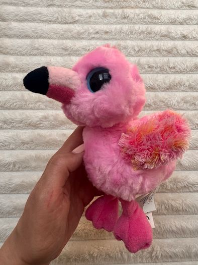Aurora Yoohoo and Friends Pinkee Flamingo Plush approx. 15 cm. (without legs) Used Please see photos