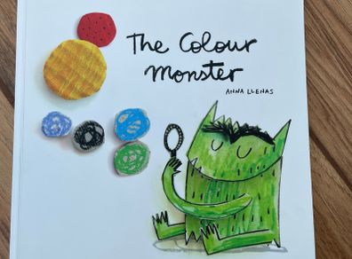 book the colour monster