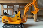 Junior road excavator toy, ride on toy