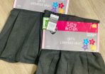 School skirt x2 (4/5 and 6/7 y)
