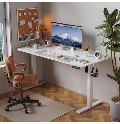 120 x 60 cm Standing Desk, Electric Height Adjusta