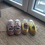 Converse girls trainers 2pairs size 13UK Image 2
