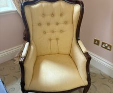 wing back chair