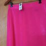 Dunnes  Stores Pink Split Skirt.   S. M- 12.  B.N.W.T. Image 2