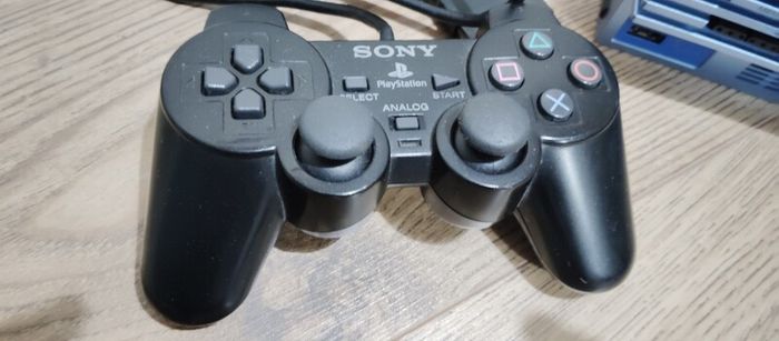Ps2 Playstation 2 Limited edition Aqua Refurbished Original black controller