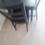 black ikea table and chairs Image 4
