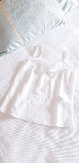 Strappy White Top - Size 6/8