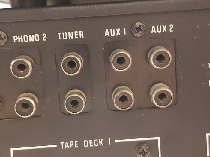 Technics FM-AM Stereo Tuner Model ST-3200, Technics Model No. RS-M205, Technics Stereo integrated Amplifier Model SU-3200, 3 parts of a Technics Music System, No phonograph or Speakers