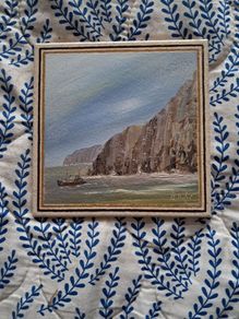Painted tile