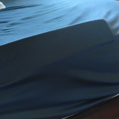 Bed wedge. Transition from bed rail
