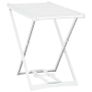 Folding Clothes Dry Rack White Plastic Image 4