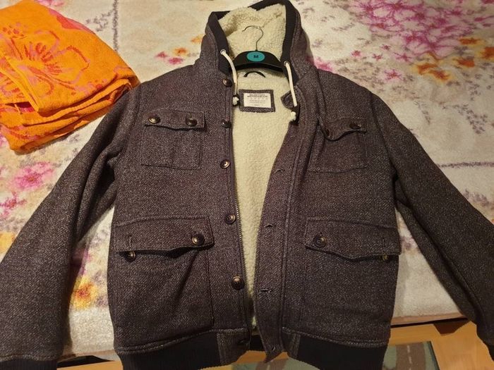 burton brown small jacket