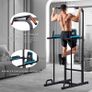JX FITNESS Power Tower Adjustable Dip Station Pull up Bar Push Up Workout Abdominal Exercise Home Gym Tower Body Building Image 5