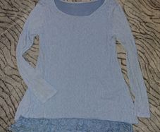 River Moda Blue Top. Size 10
