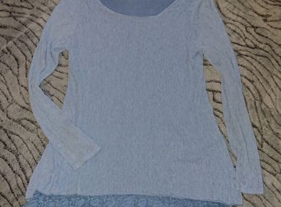 River Moda Blue Top. Size 10