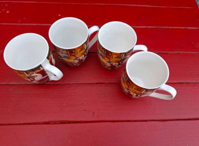4 Christmas Mugs