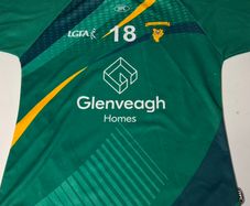 Kilcock LGFA GAA (Kildare) Match Worn Gaelic Football Jersey (Adult Small) FREE POST
