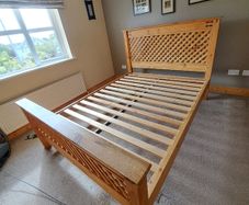 Wooden Double Bed Frame