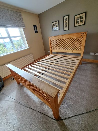 Wooden Double Bed Frame