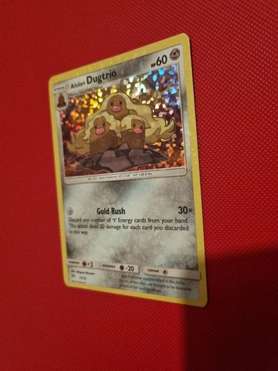 Alolan Dugtrio McDonald's 2019 Pokemon Card