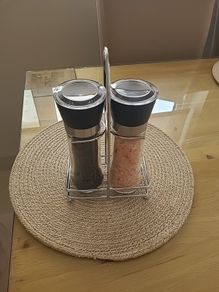salt and pepper grinders.unopened
