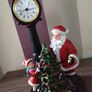 Christmas Light Up Musical Santa and Clock Image 5