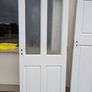 6 x Solid Wood White Doors Image 2