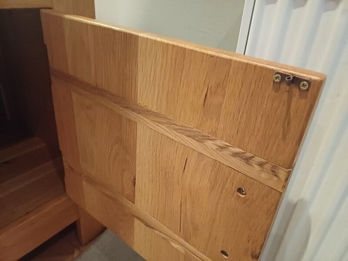 Solid Oak TV cabinet Modern design